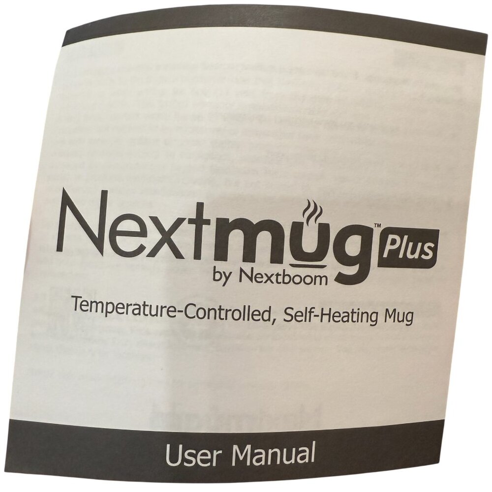 NextMug PLUS Temperature-Controlled Self-Heating Mug - Picture 2 of 3